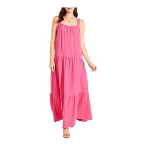 𝅺bb Dakota by Steve Madden raspberry tiered maxi